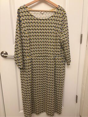 boden green jersey dress Delphine Midi Jersey Dress-Fresh Green